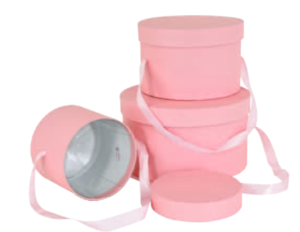 Hat Boxes - Set of 3