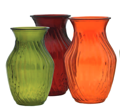 Colored Vases