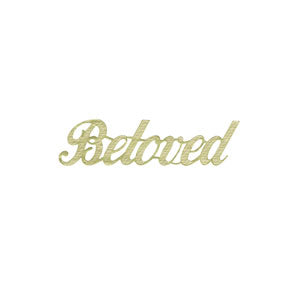 Script Words - Gold